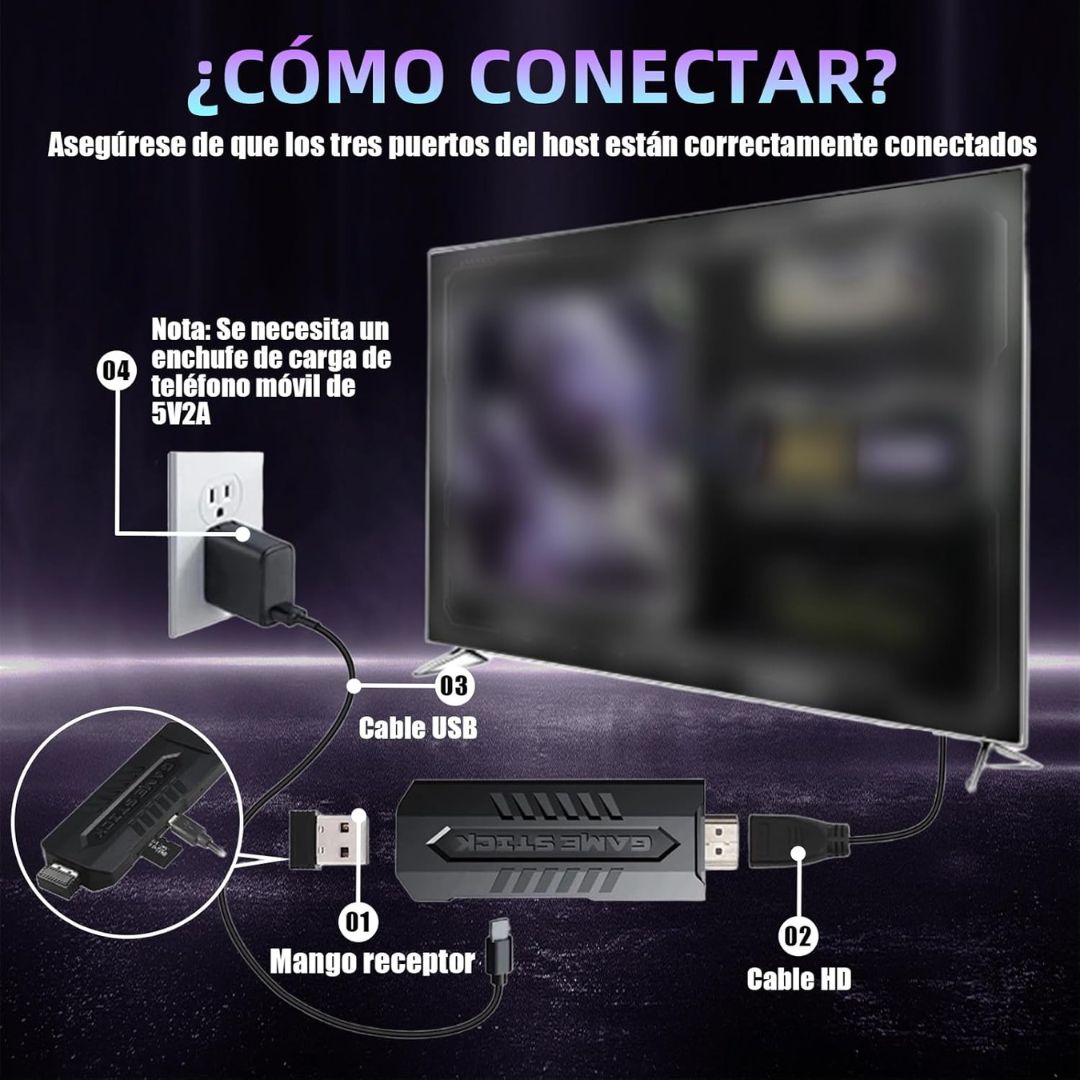 Consola Retro Instantánea